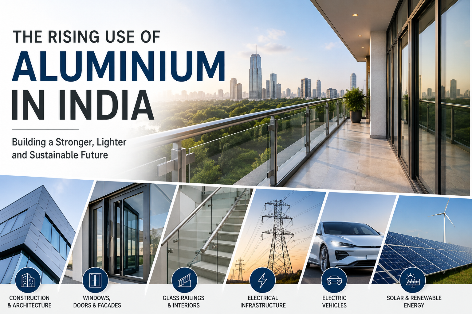 The Rising Use of Aluminium in India: Why Aluminium Is Becoming the Material of Choice